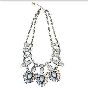 BAUBLEBAR ‘Drama’ Clear Rhinestone‎ Statement Bib Necklace